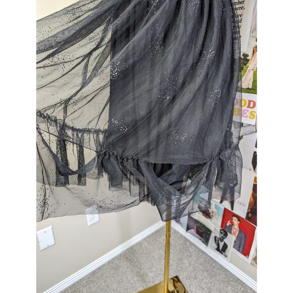 Sparkle Tulle Goth Dress - Picture 6 of 8